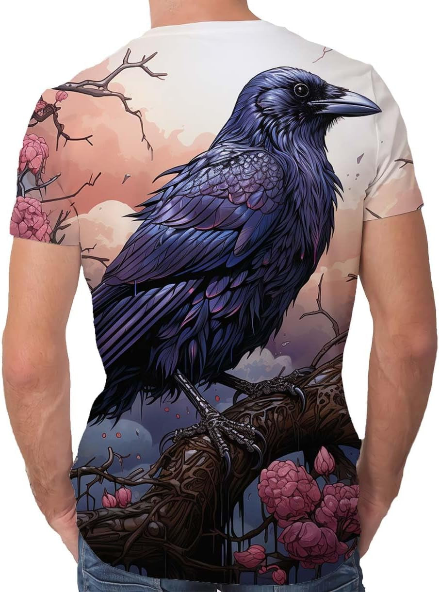 Men'S Graphic T Shirts-Cool Design Graphic Short Sleeve Tees