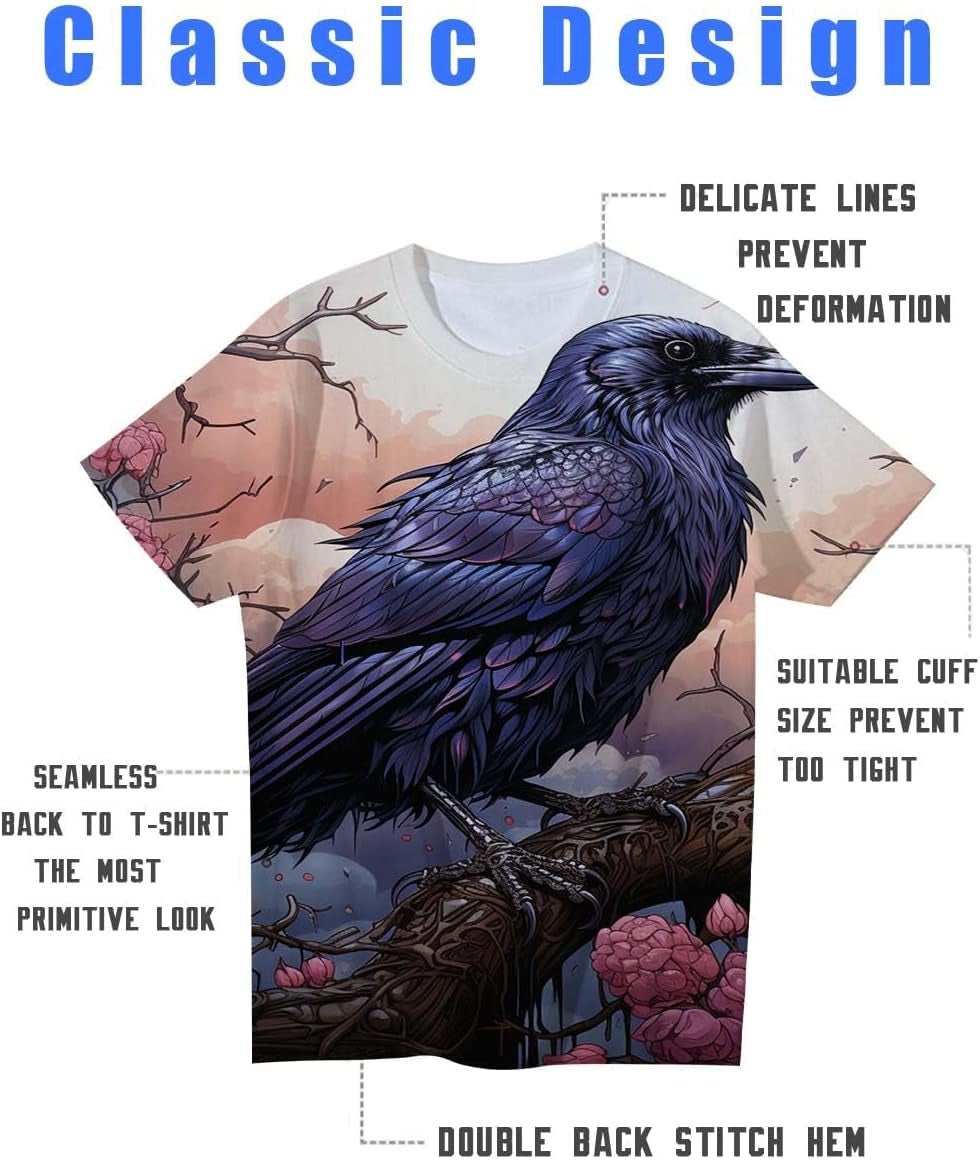 Men'S Graphic T Shirts-Cool Design Graphic Short Sleeve Tees